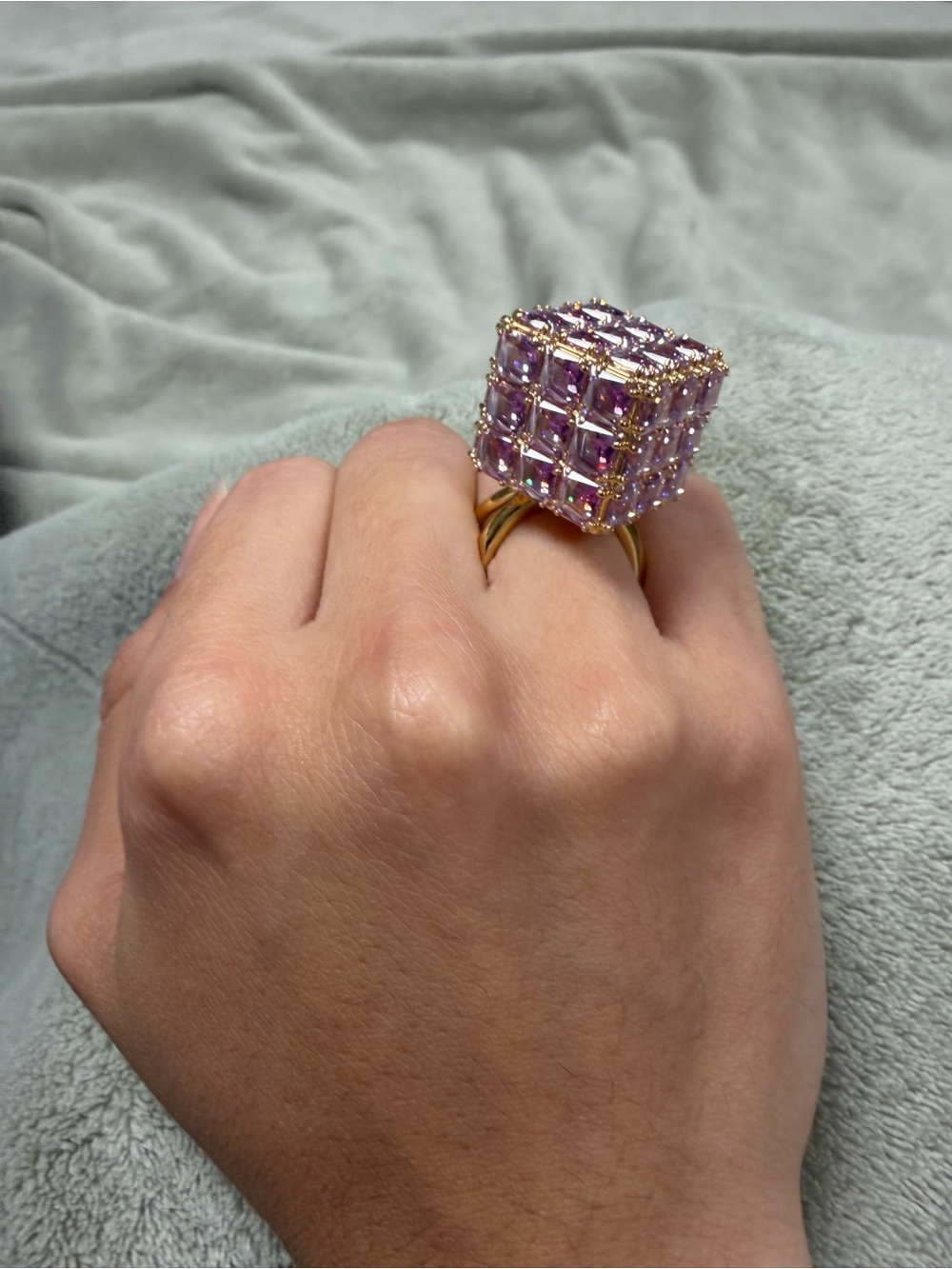 Swarovski curiosa ring size 4.75